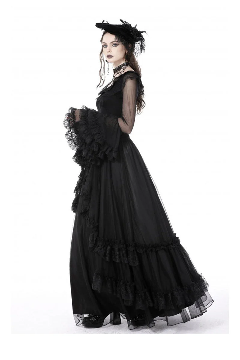 Dead Dahlias Maxi Skirt - Image 4