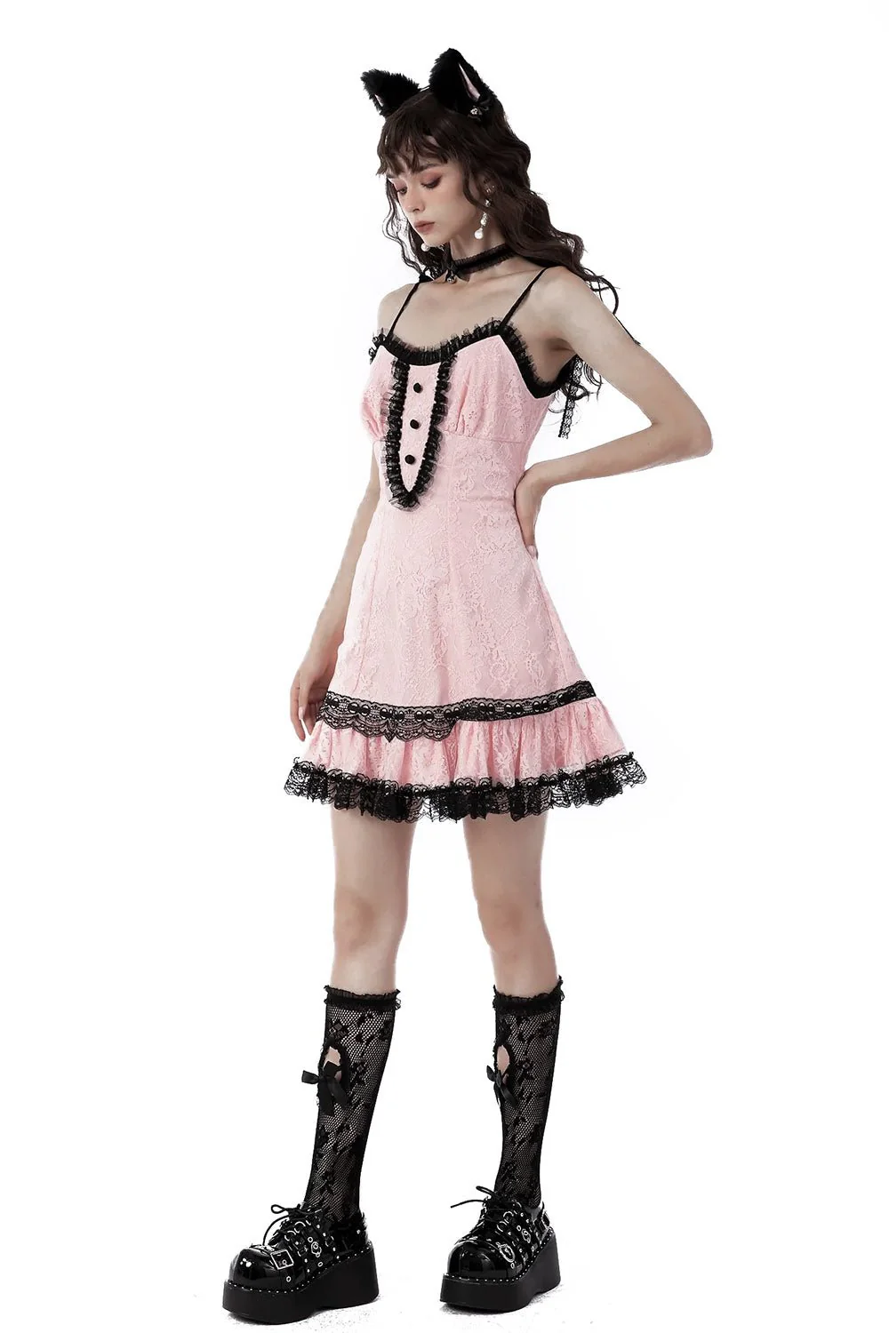 Dead Doll Mini Dress - Image 2