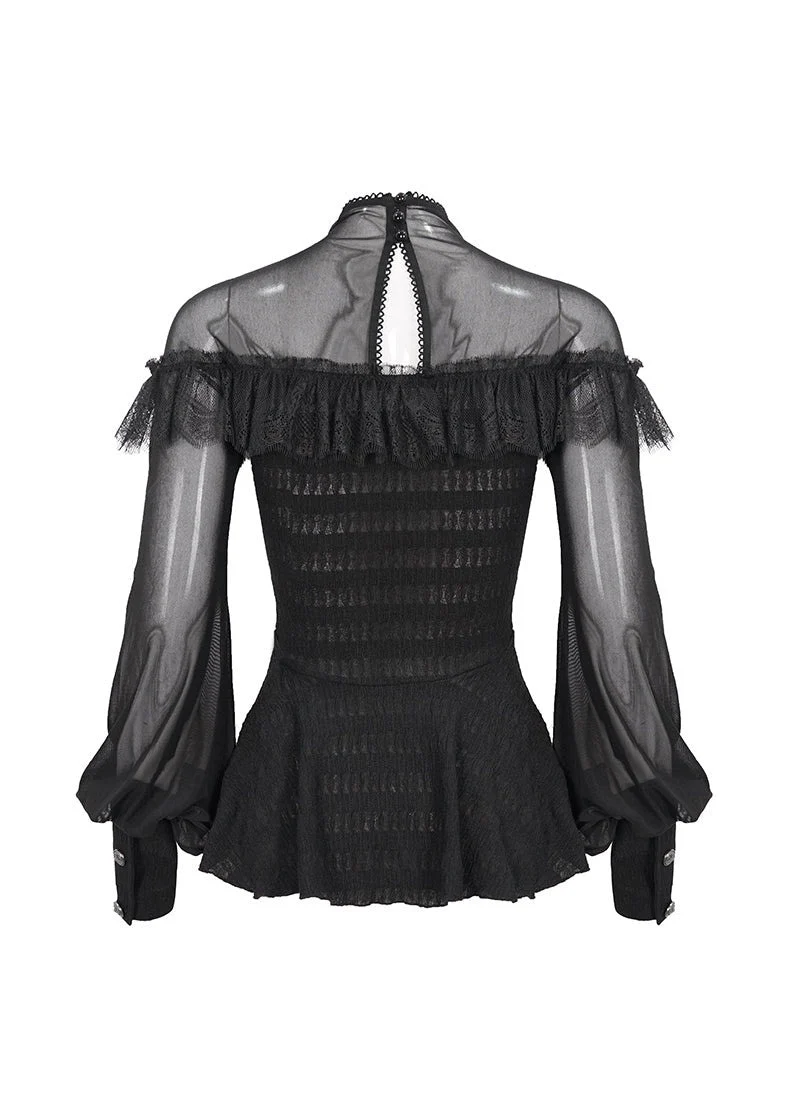 Dead Letters Peplum Top - Image 8