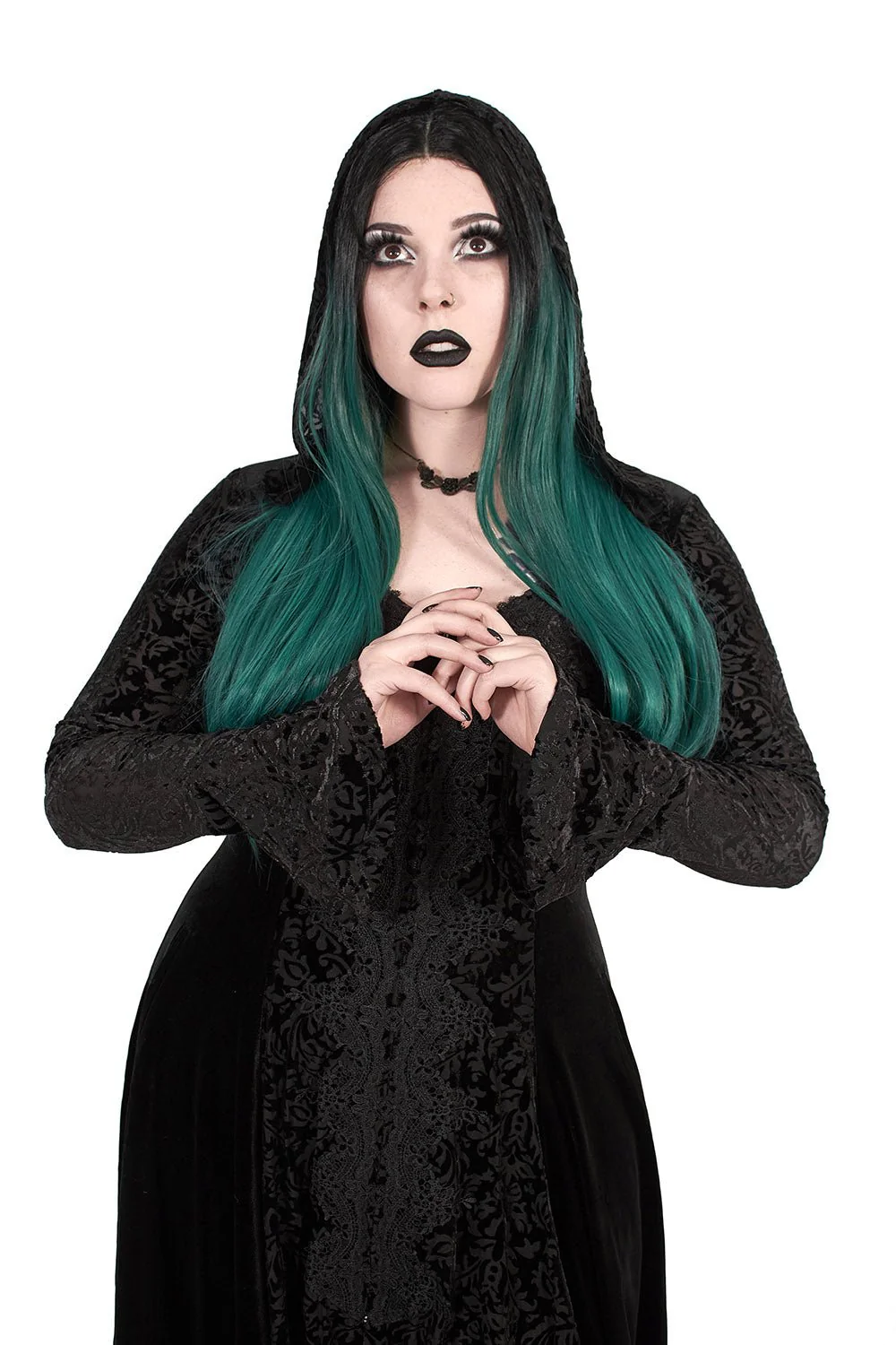 Dead Moon Velvet Coat - Image 2