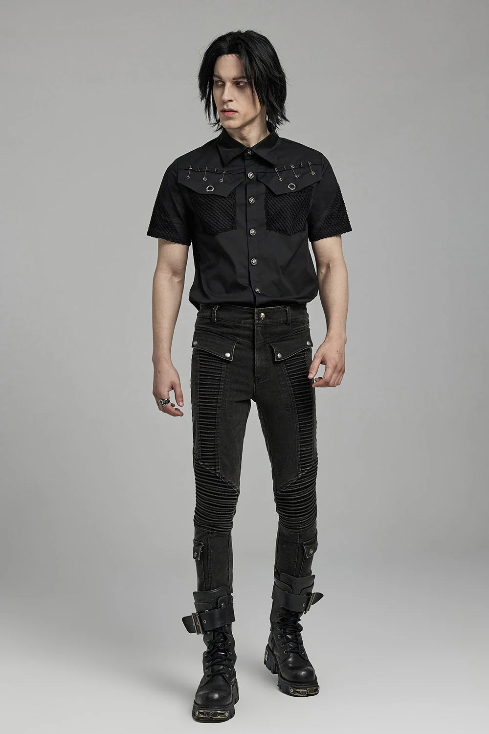 Death Army Military Goth Pants - Image 4