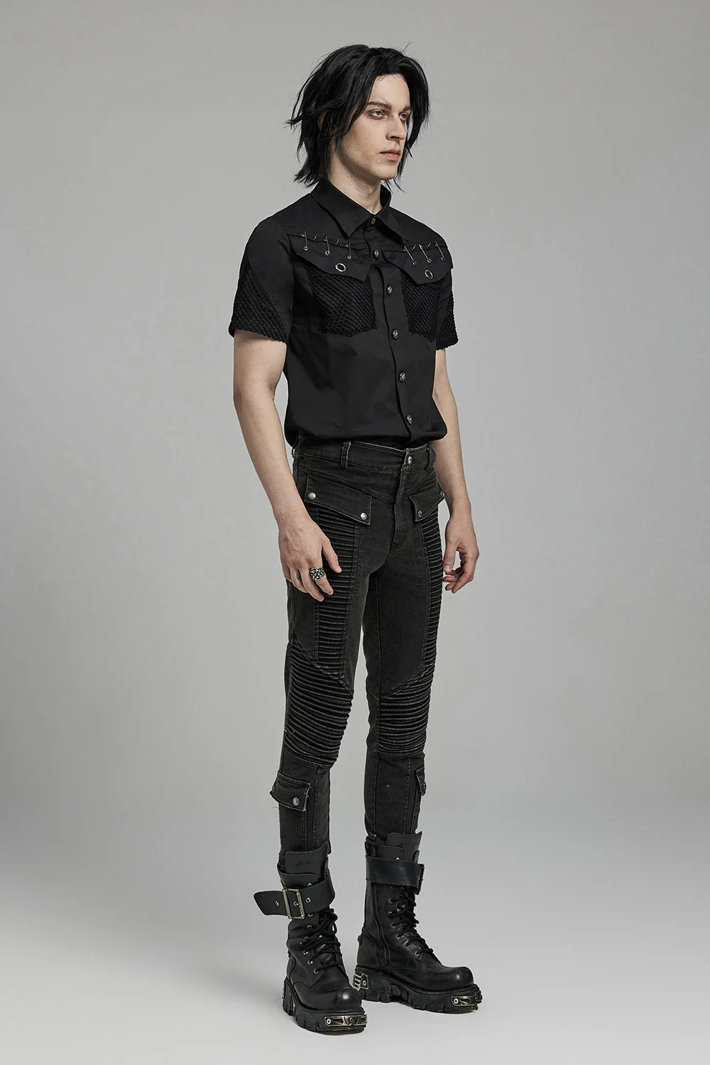 Death Army Military Goth Pants - Image 5