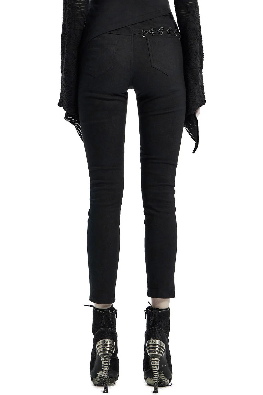 Death Cult Black Denim Jeans - Image 4