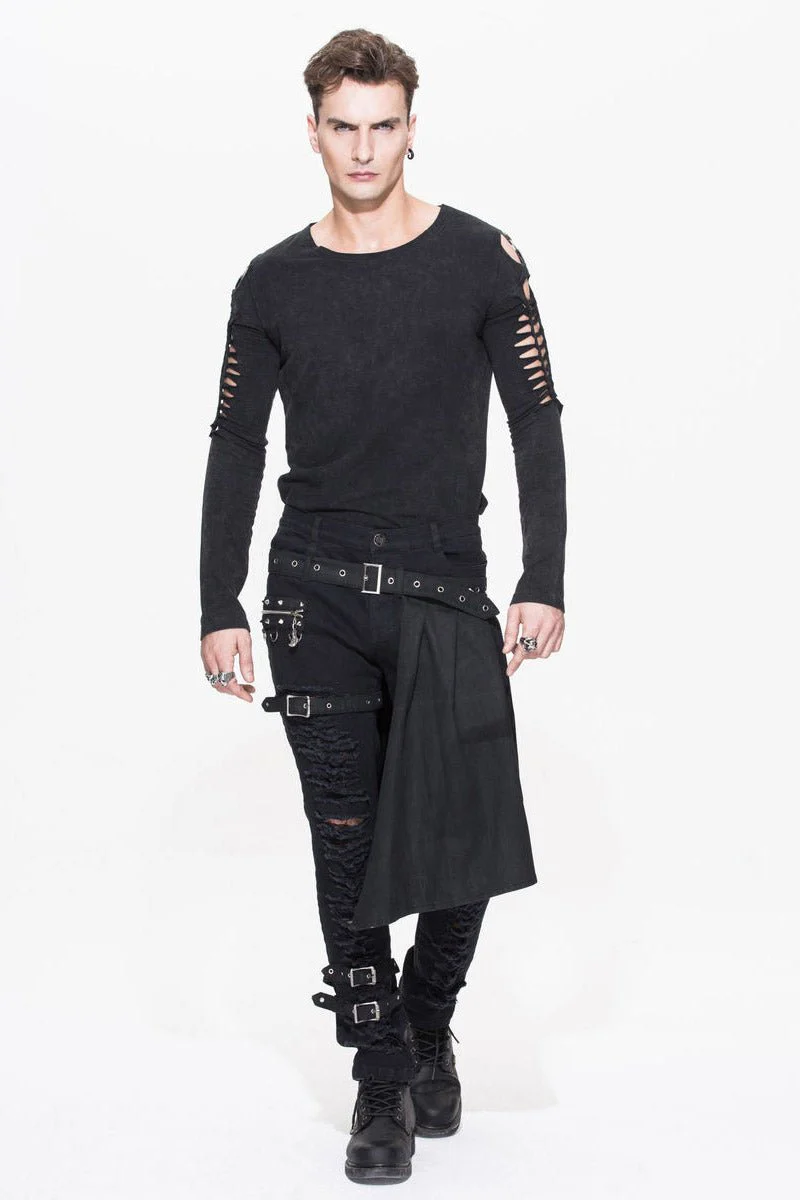 Death Dealer Distressed Pants - Image 3