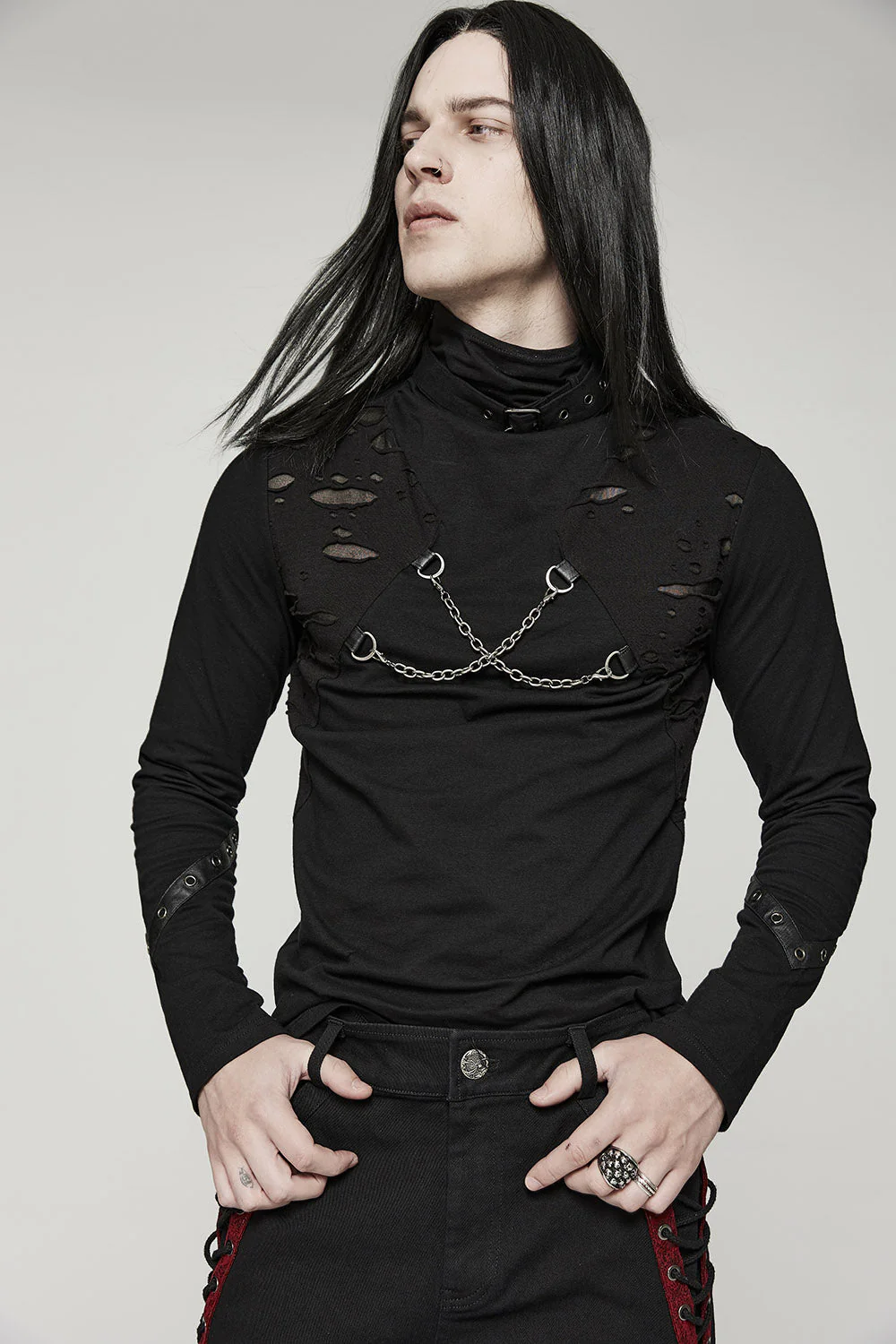 Death Hunter Distressed Top