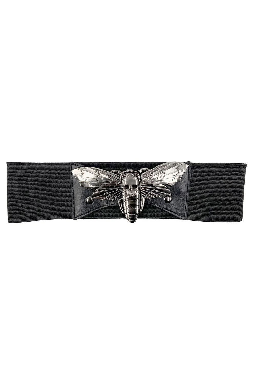 Death Moth Elastic Waist Belt