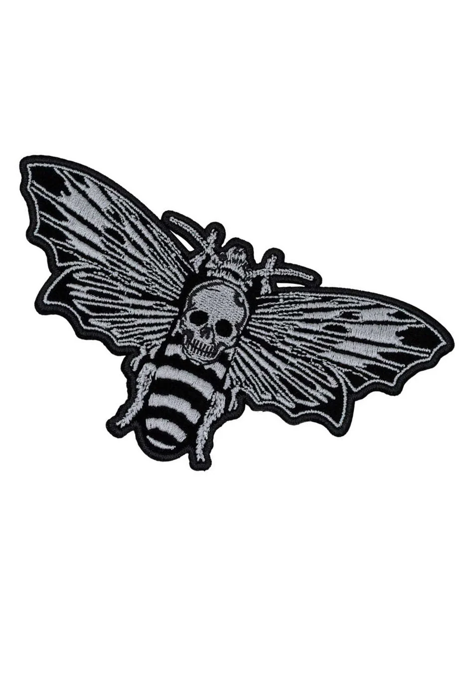 Death Moth Velvet Luxe Patch - Image 2