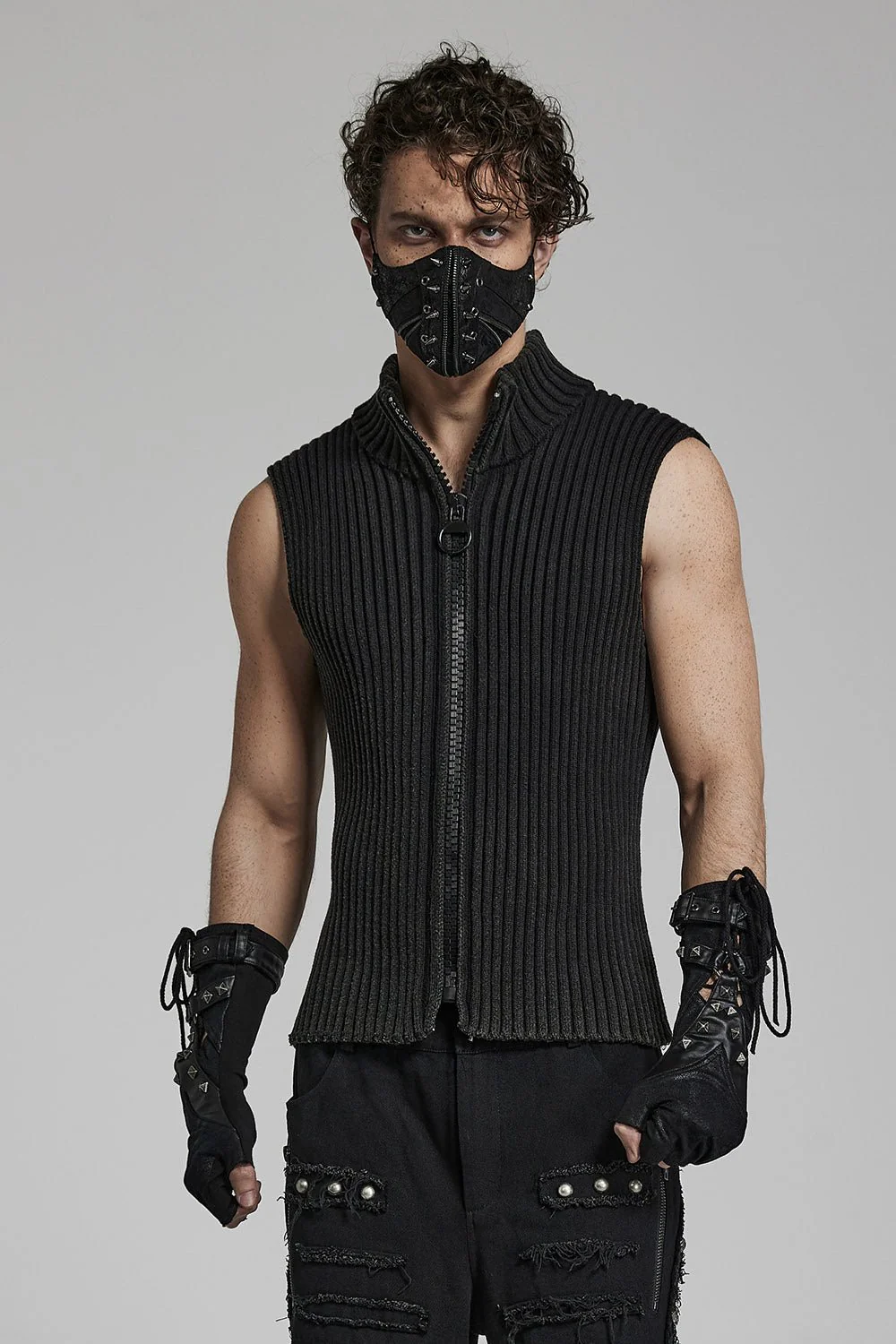 Death Wish Spiked Face Mask - Image 2