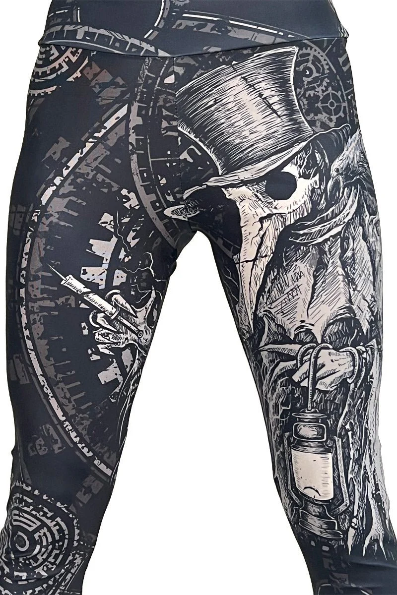 Deathcore Plague Doctor Leggings - Image 8