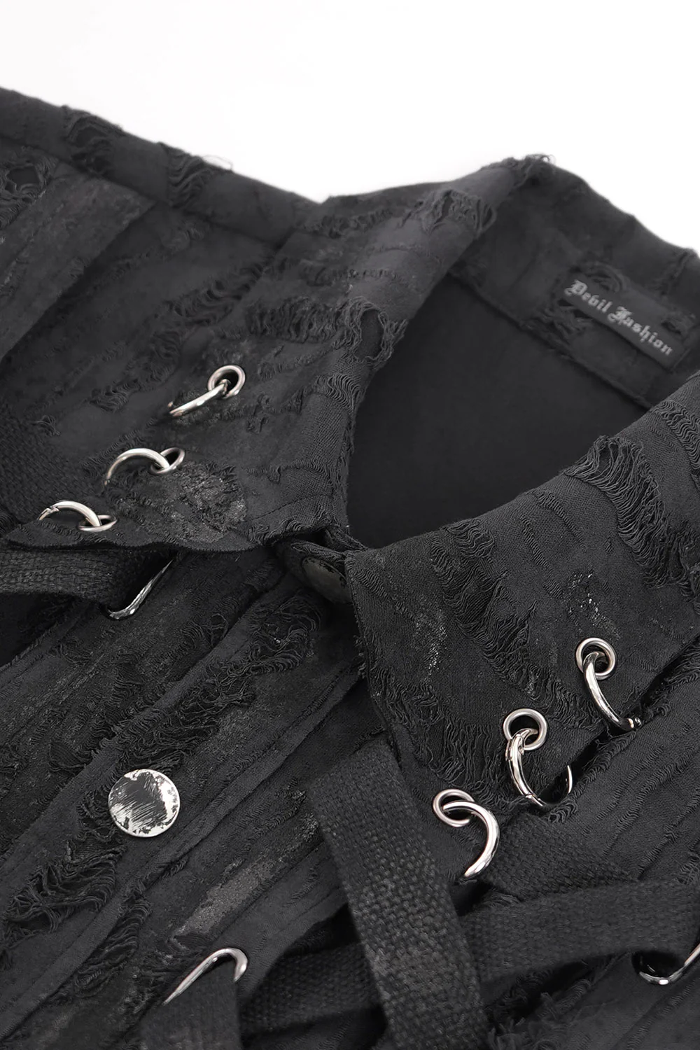 Deathrock Pierced Punk Vest - Image 5