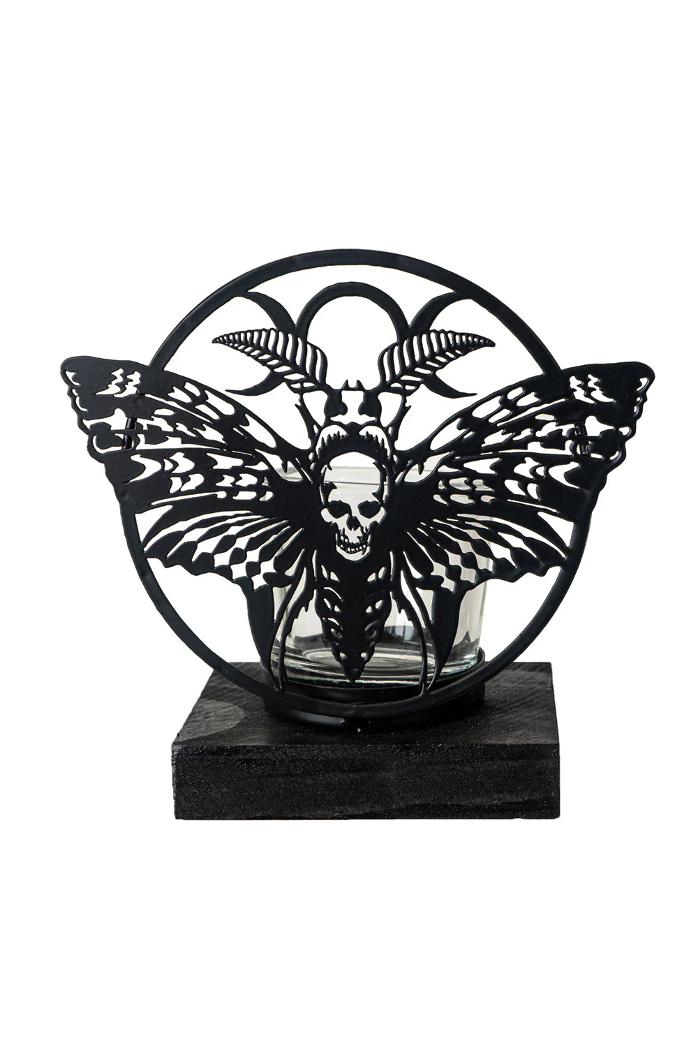 Death's Head Moth Tea Light Holder