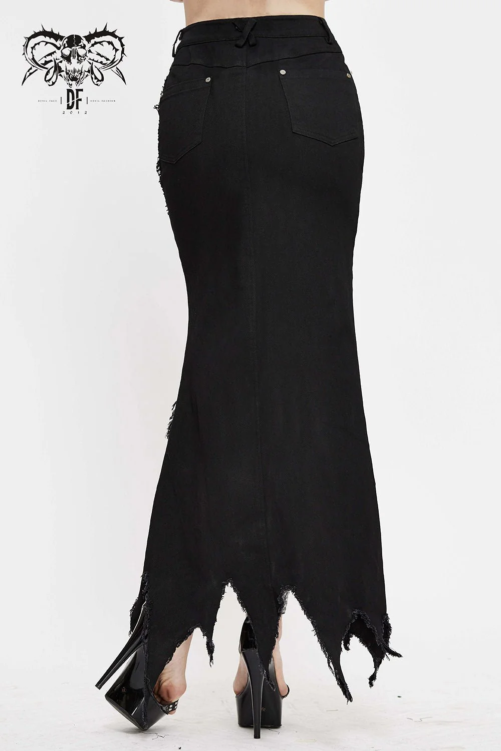 Death's Kiss Fishtail Skirt - Image 4