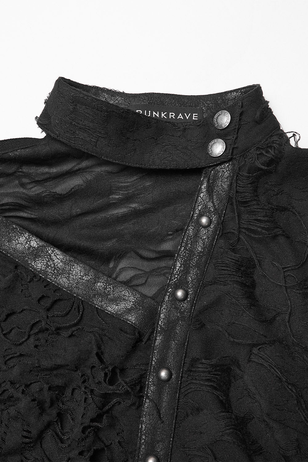 Decay Long Sleeve Distressed Dress - Image 8