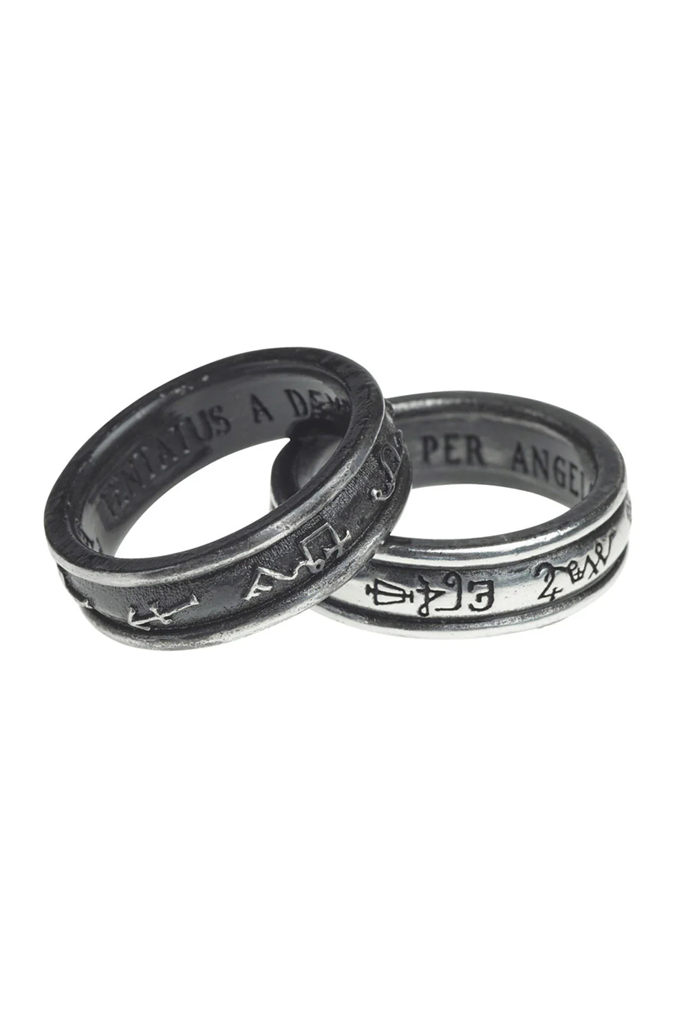 Demon Black & Angel White Ring Set - Image 2