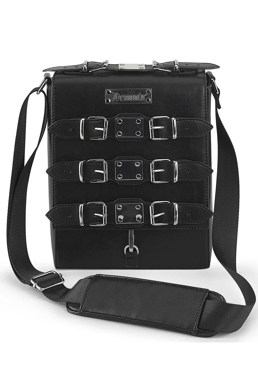 Demonia Vegan Leather Crossbody Bag