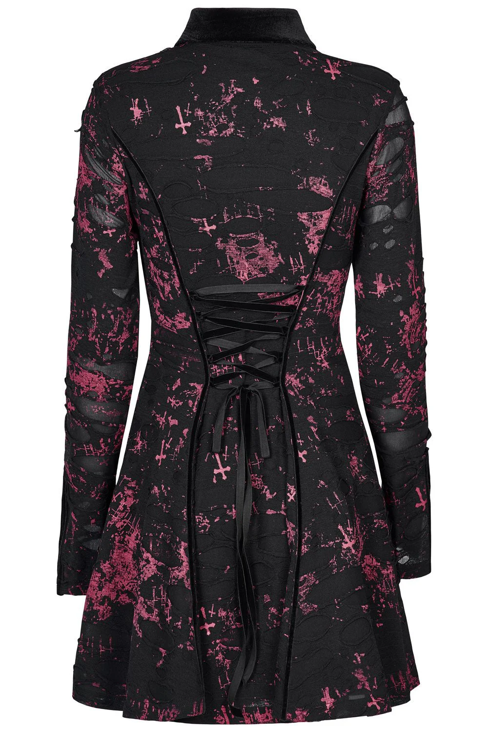 Designer Blood Splattered Dress - Image 10