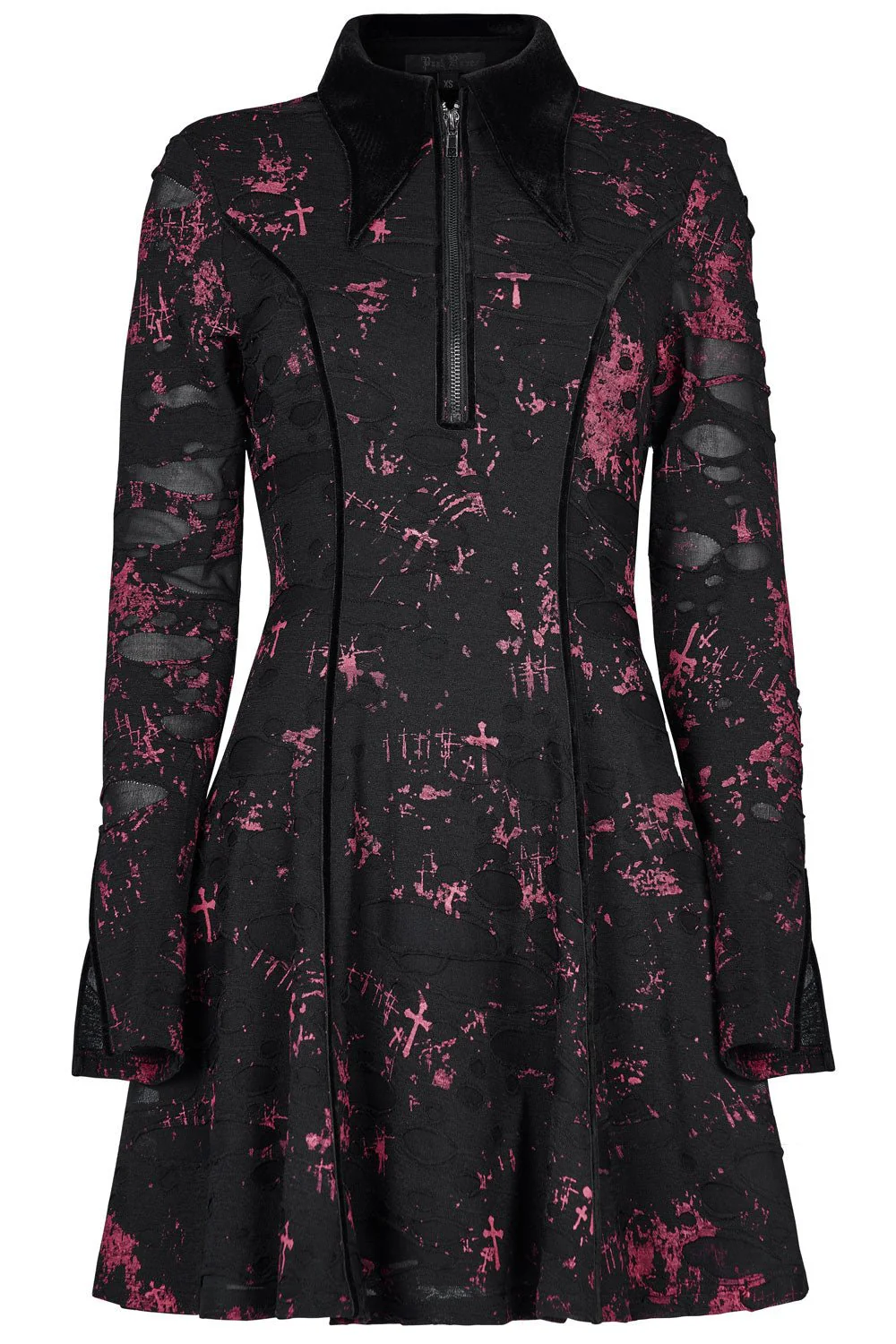 Designer Blood Splattered Dress - Image 8