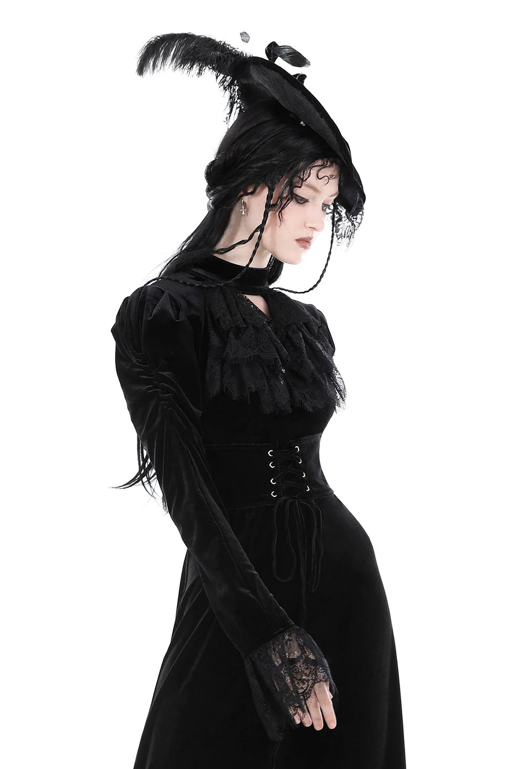 Dolorous Vintage Velvet Maxi Dress - Image 6