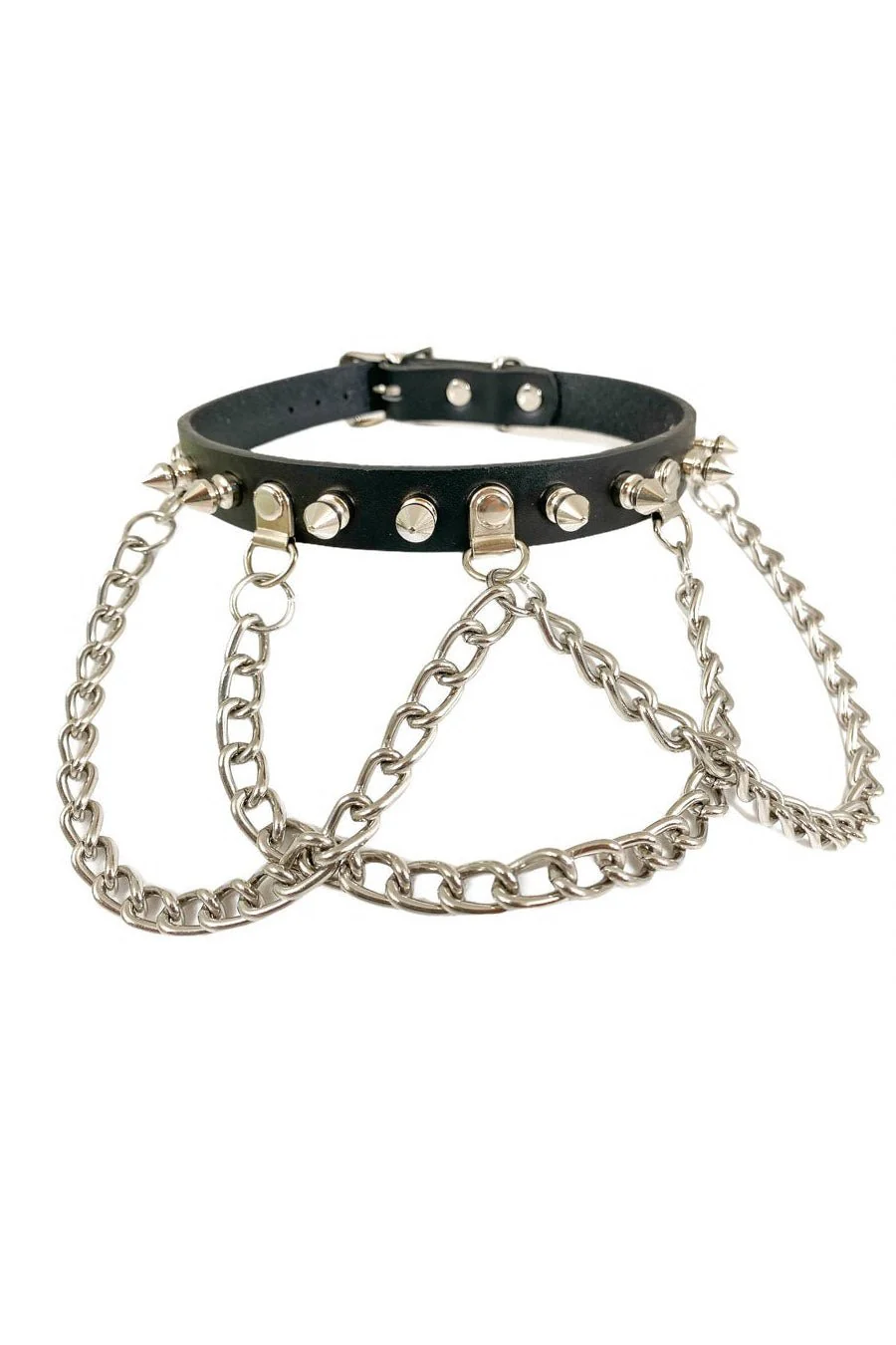 Doomrider Draped Chain Collar - Image 3