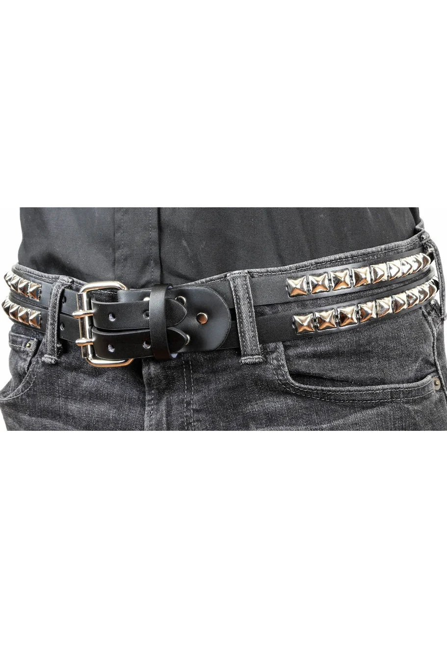 Double Trouble Pyramid Belt - Image 3
