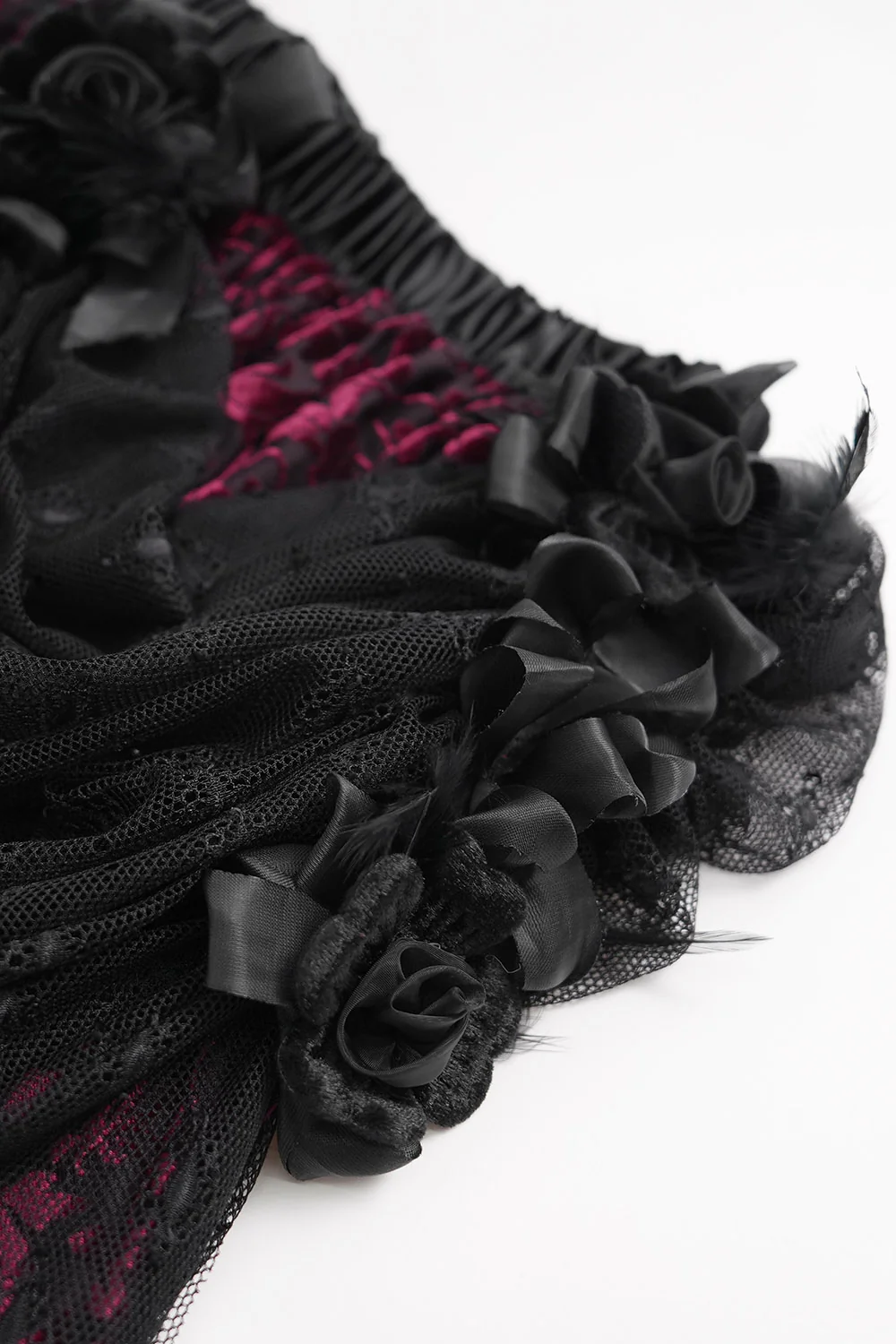 Draped in Darkness Beaded Maxi Skirt - Image 7