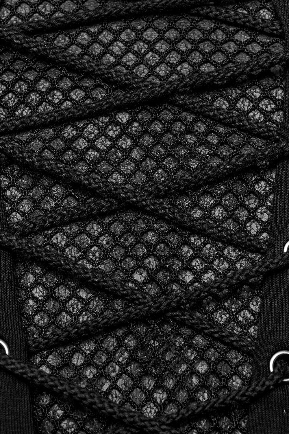 Dread Gothic Laced Up Shirt - Image 7