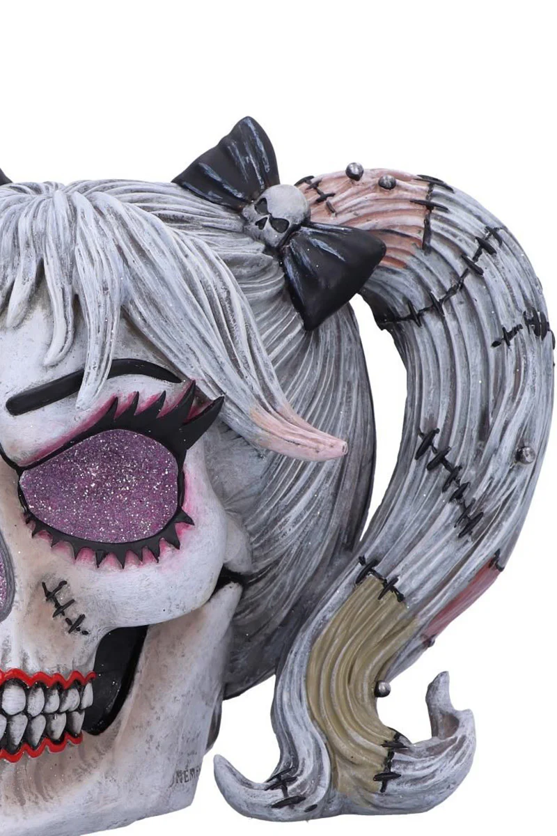 Drop Dead Gorgeous - Pins and Needles Skull Statue - Image 6