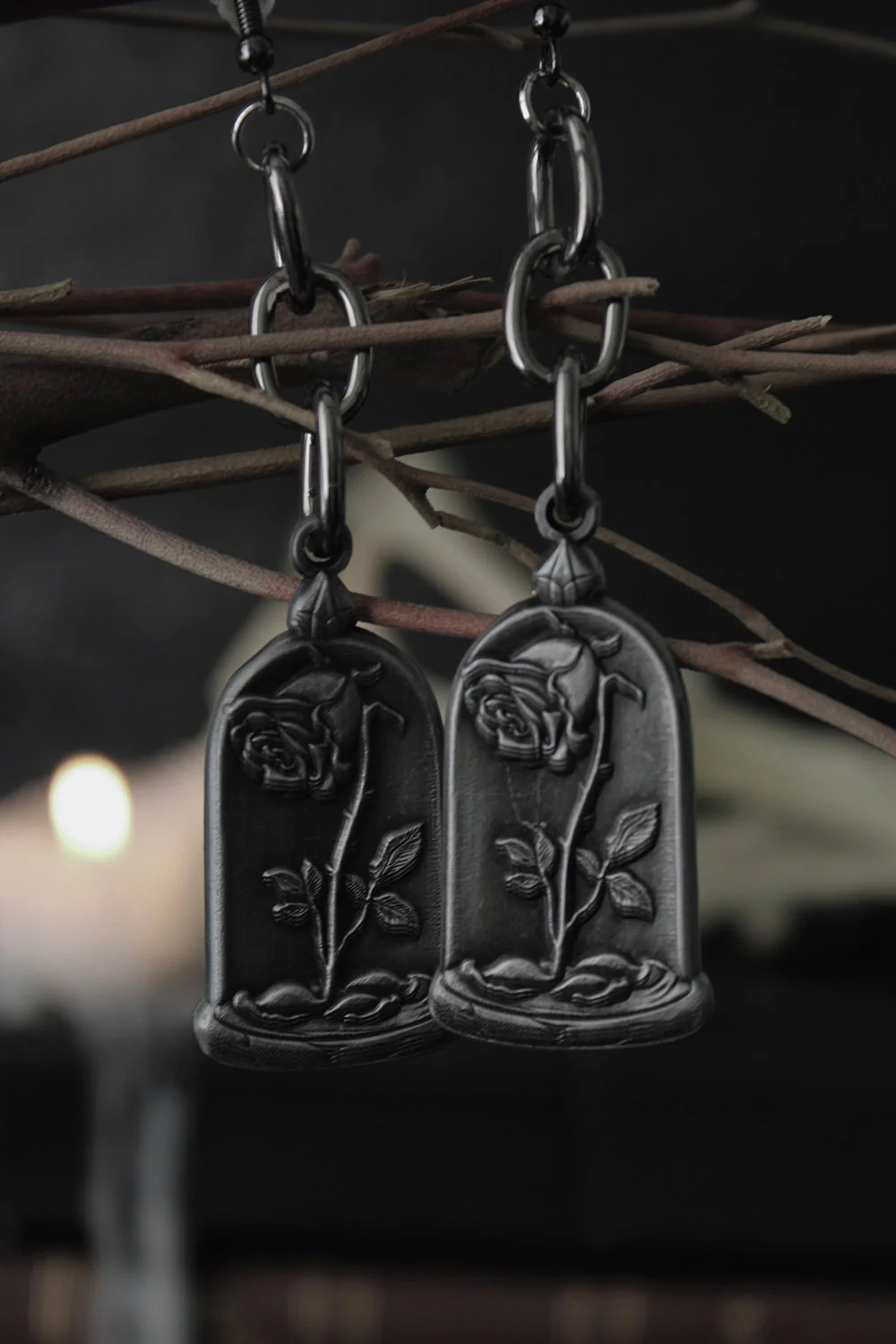 Dusted Rose Earrings - Image 4
