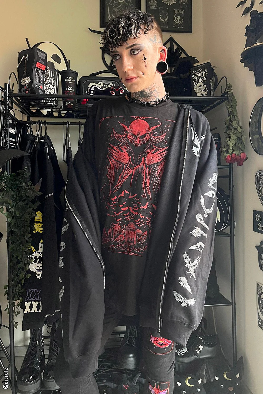 Edgar Allan Poe Hoodie - Image 7