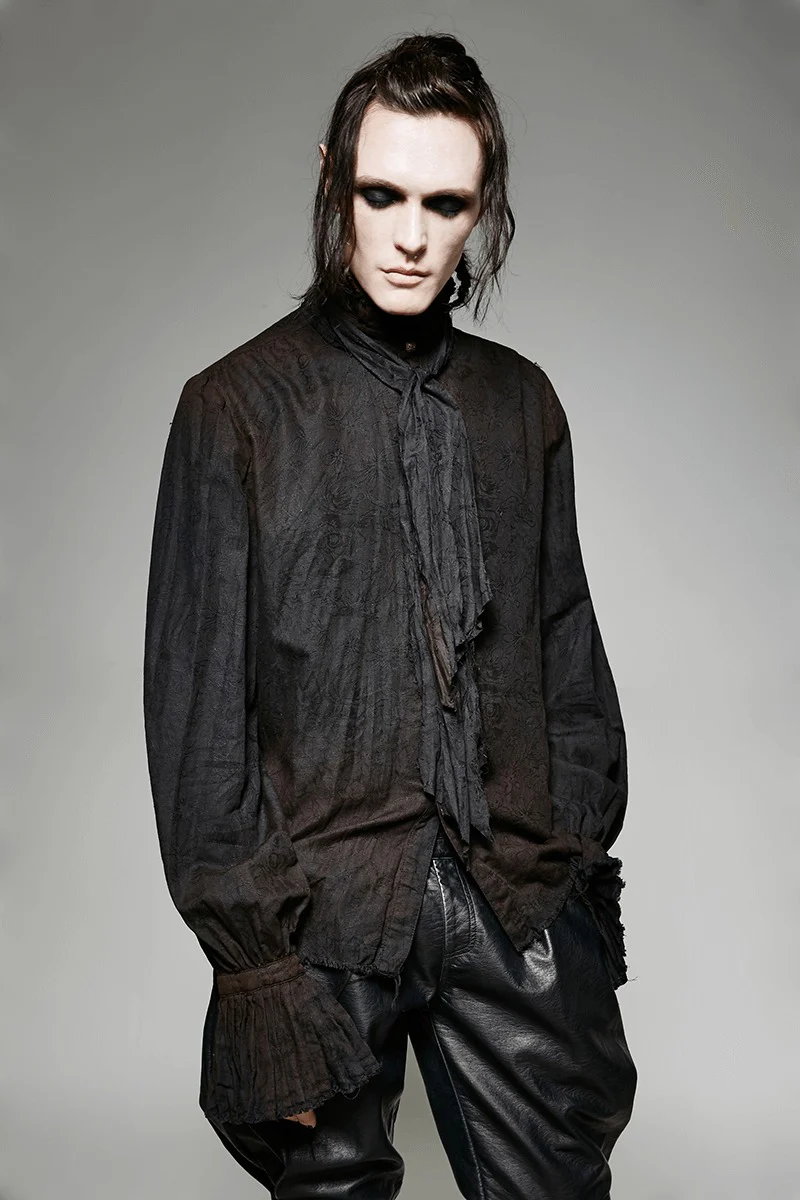 Edgar Allan Poe Linen Shirt - Image 2