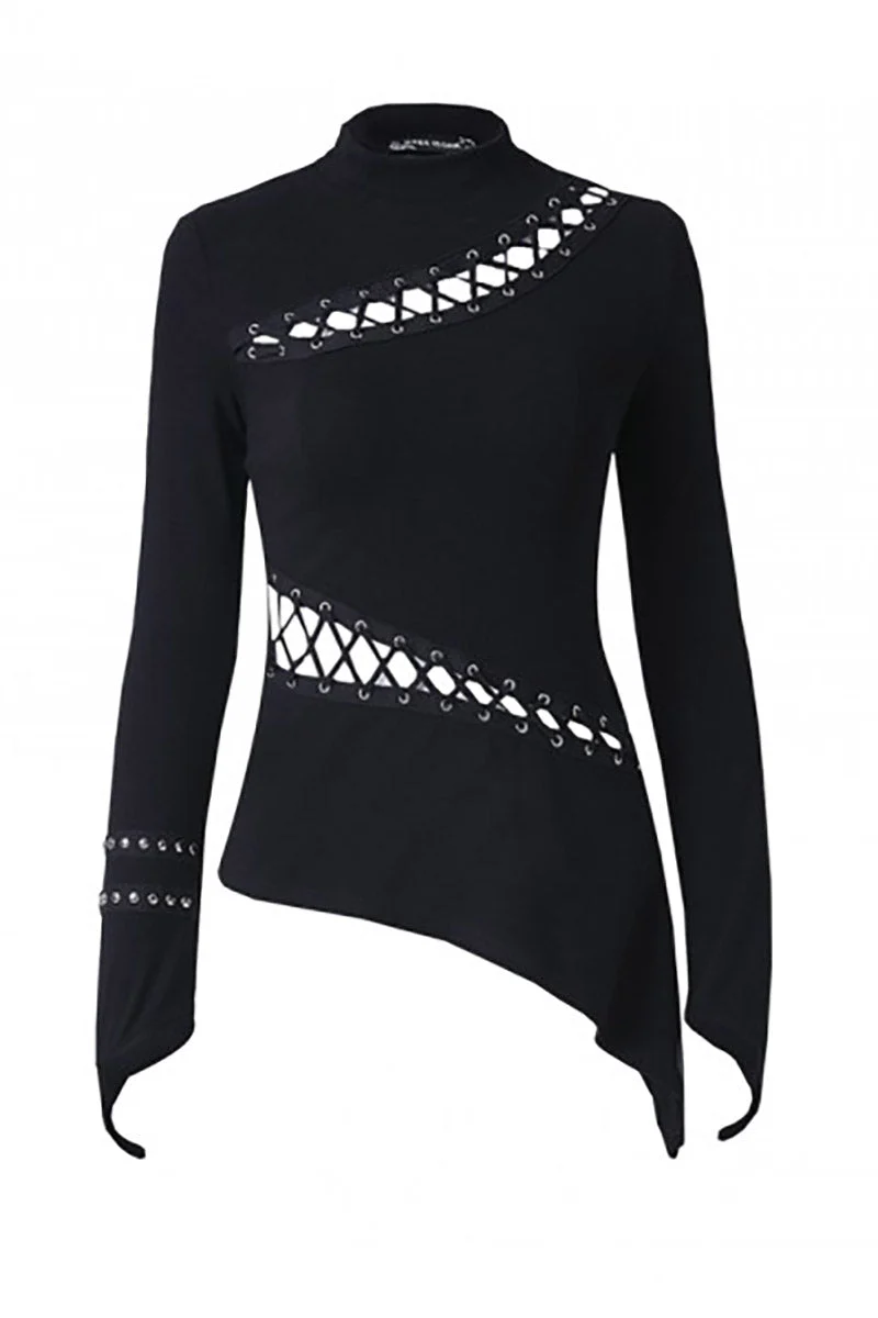 Edwina Scissorhands Lace-Up Top - Image 5