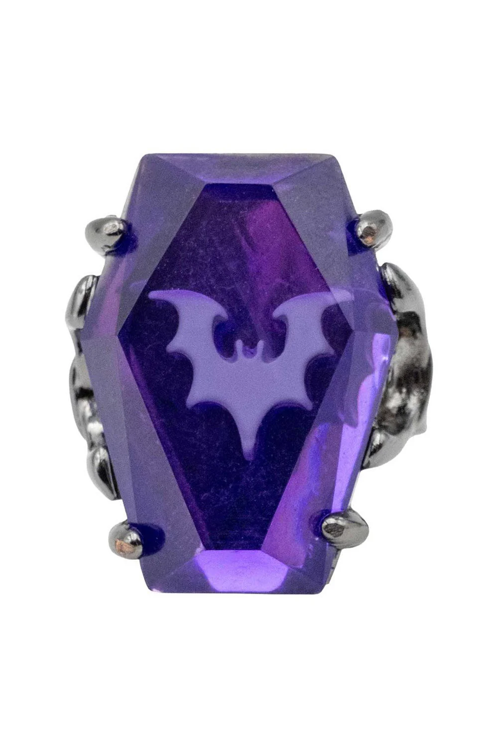 Elvira Coffin Jewel Purple Ring - Image 2