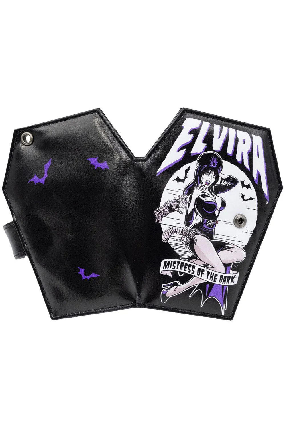 Elvira Coffin Wallet Monster Hands - Image 2