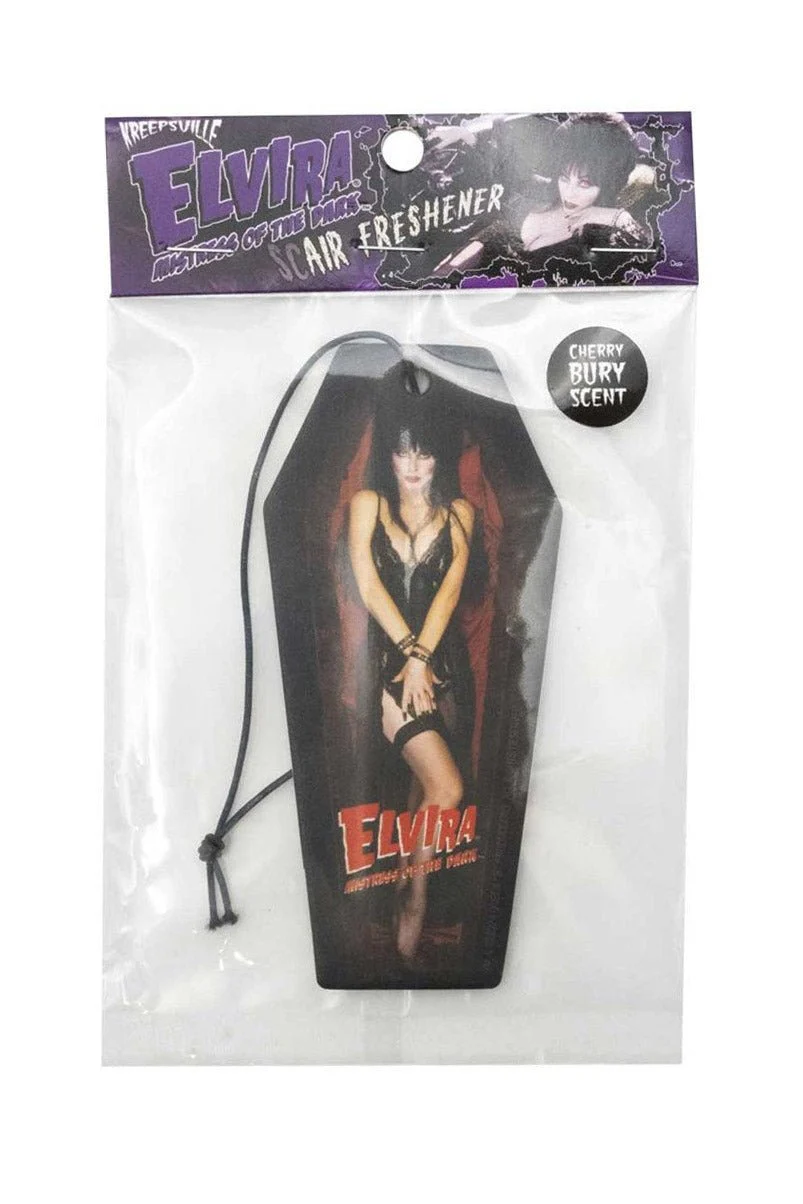 Elvira Red Coffin Air Freshener - Image 2