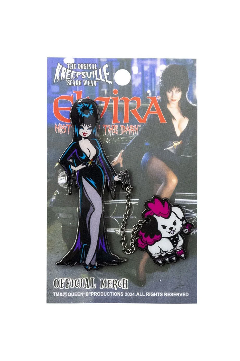 Elvira Walking Gonk Enamel Pin Set - Image 2