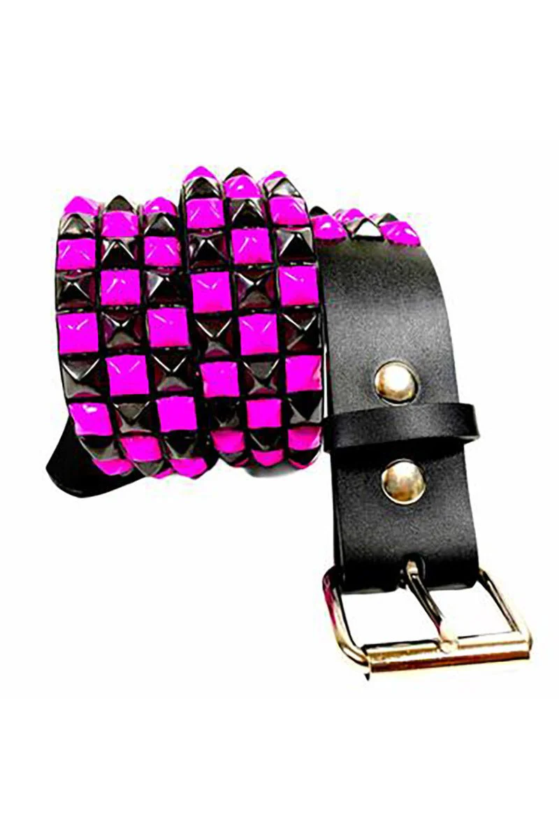 Emocore Checkered Belt [BLACK/PINK] - Image 2