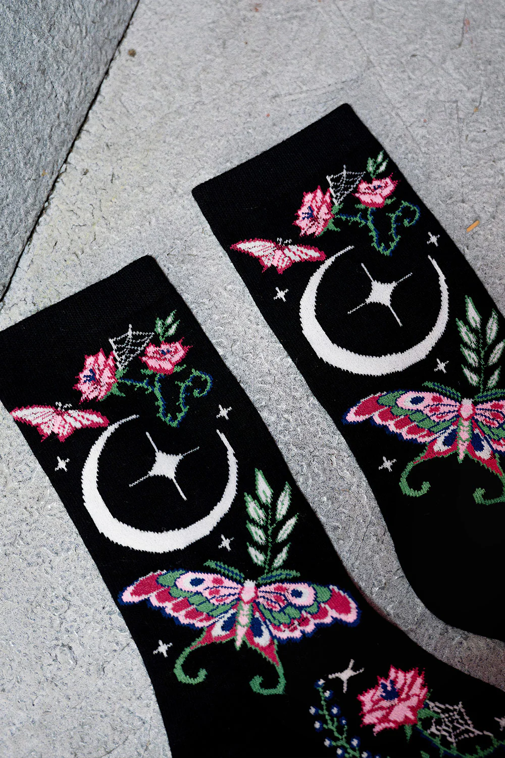 Enchanted Garden Luna Moth Socks - Image 8