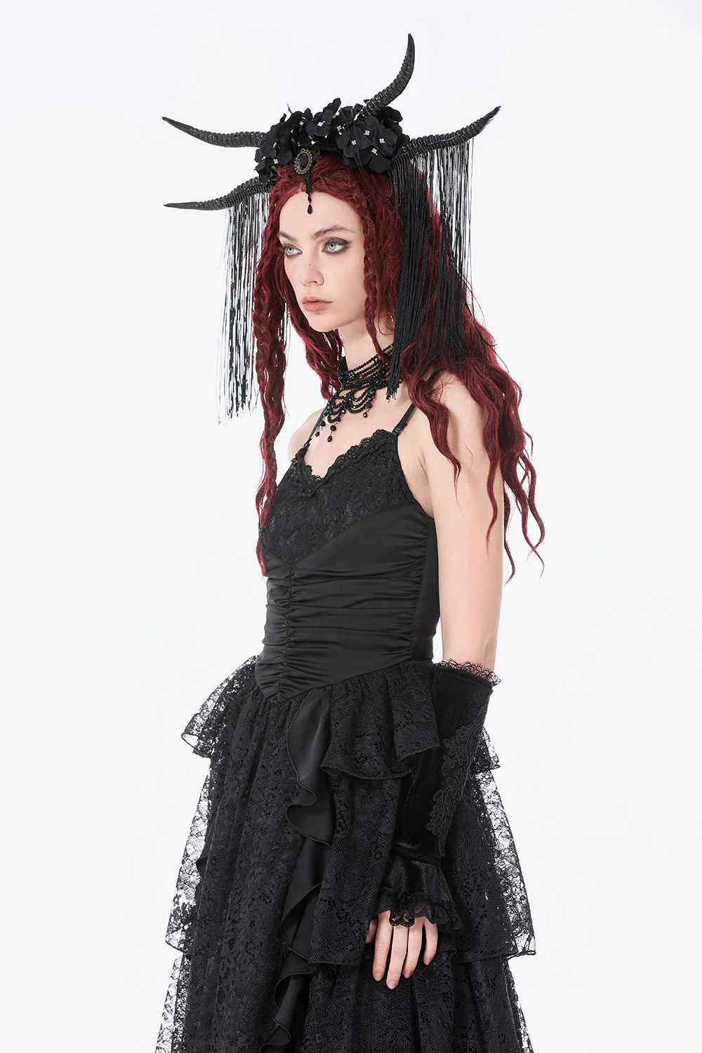 Enchanted Kingdoms Layered Lace Dress - Image 5
