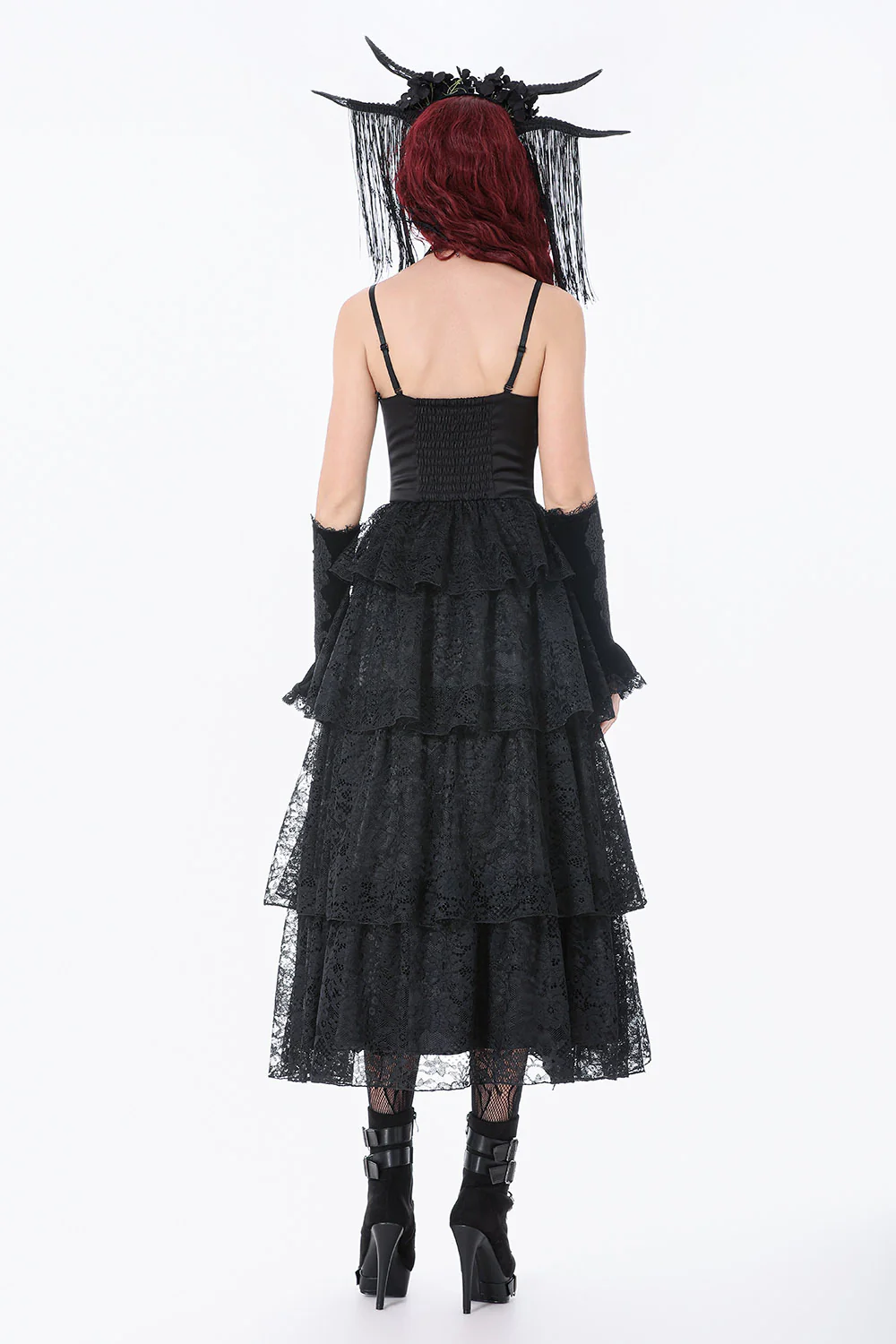 Enchanted Kingdoms Layered Lace Dress - Image 8