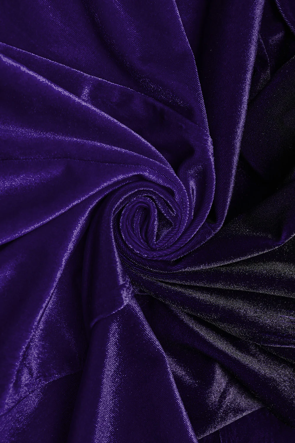 Enchantment Embroidered Collar Dress [Black/Violet] - Image 9