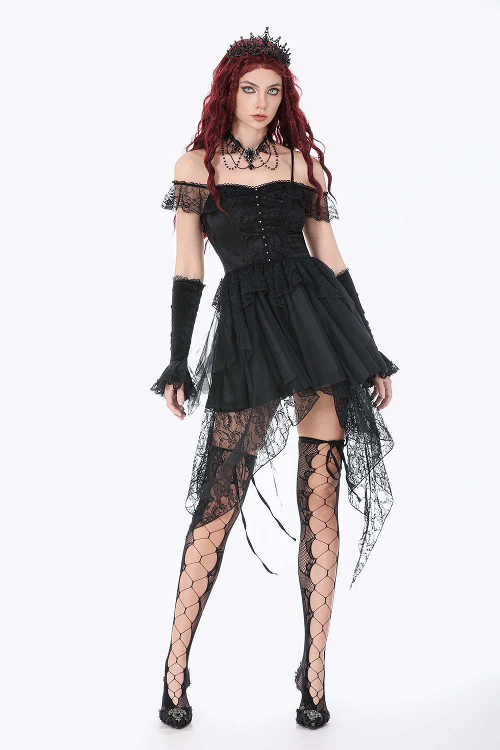 Enchantment Lace Mini Dress