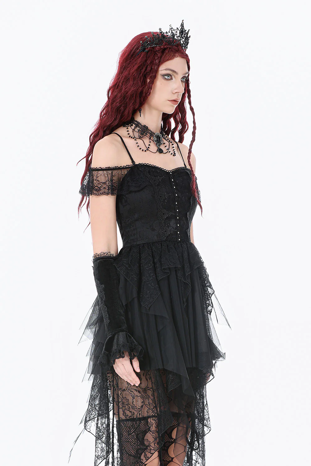 Enchantment Lace Mini Dress - Image 2