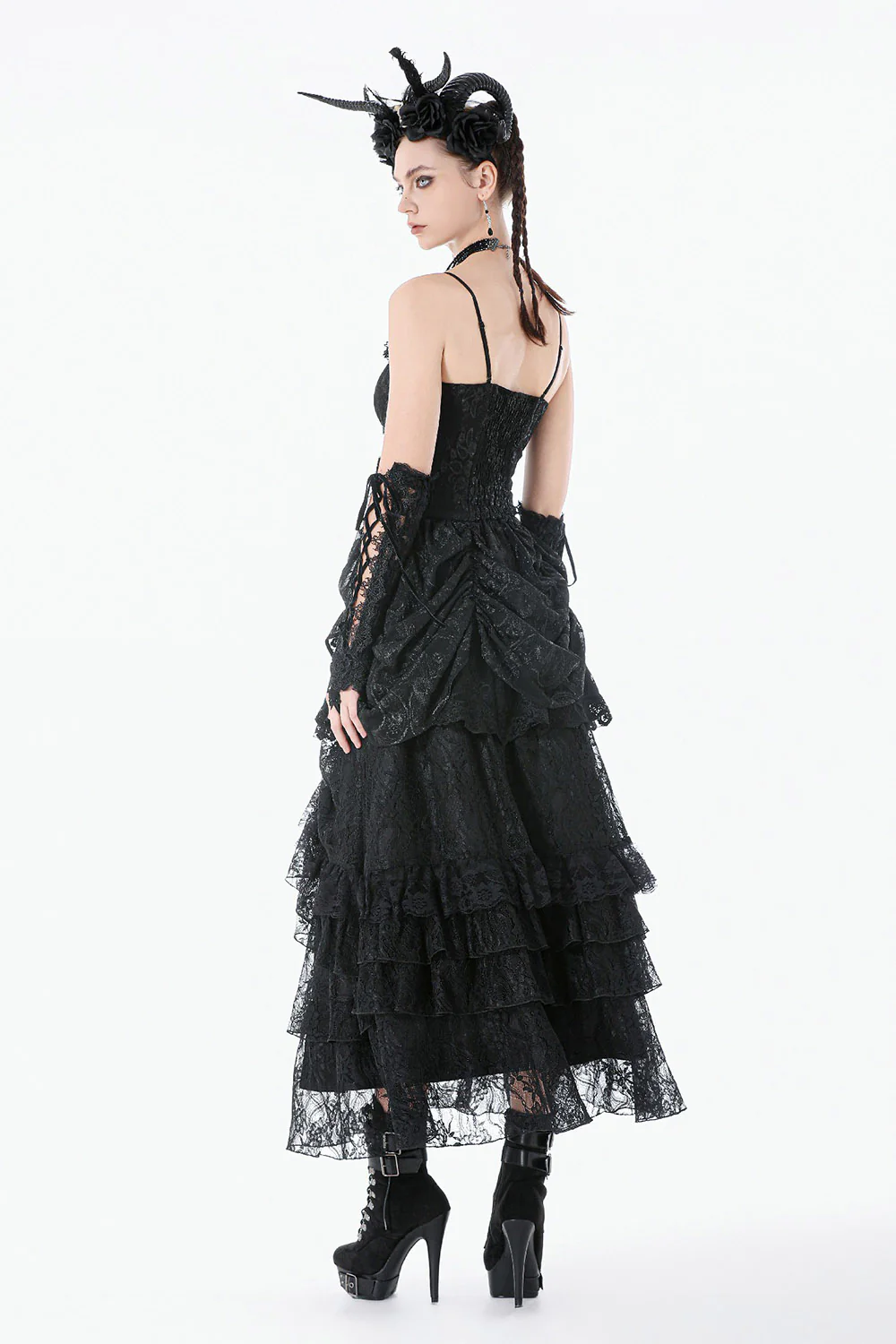 Everafter Lace Mini Dress - Image 7