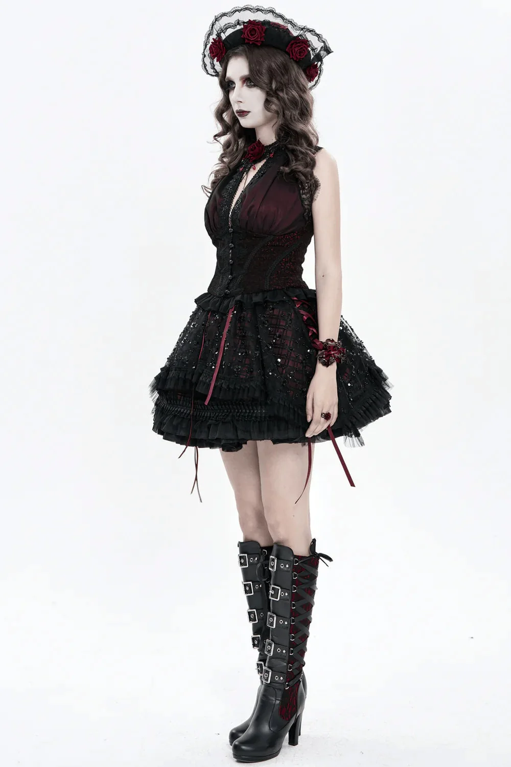 Fairy Punk Plaid Skirt - Image 3