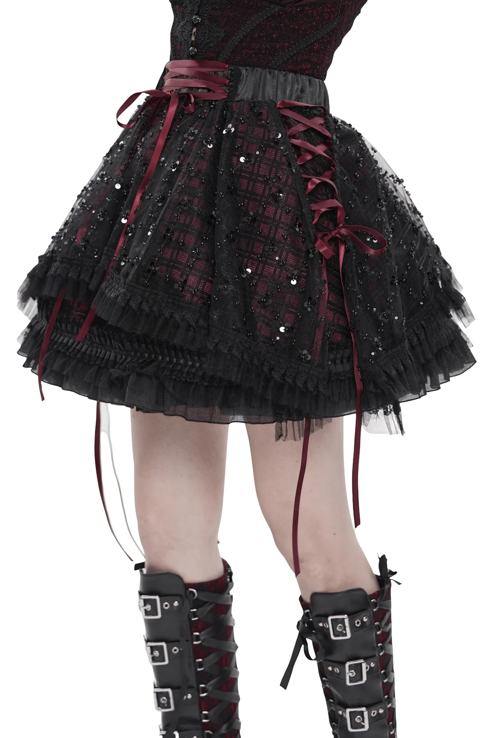 Fairy Punk Plaid Skirt - Image 5