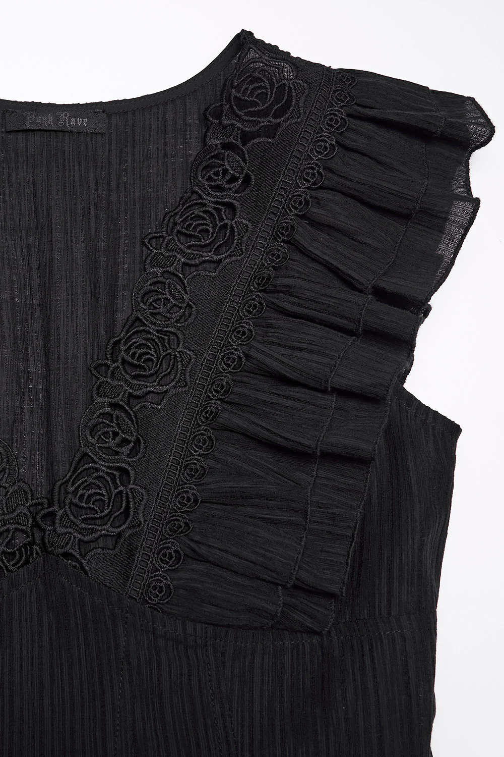 Fatal Blooms Ruffle Dress - Image 10