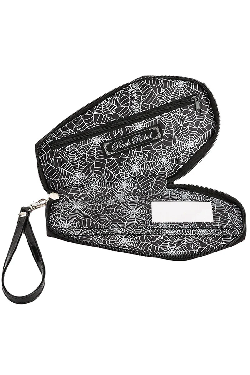 Edward Scissorhands Fleur De Lis Coffin Wallet - Image 2