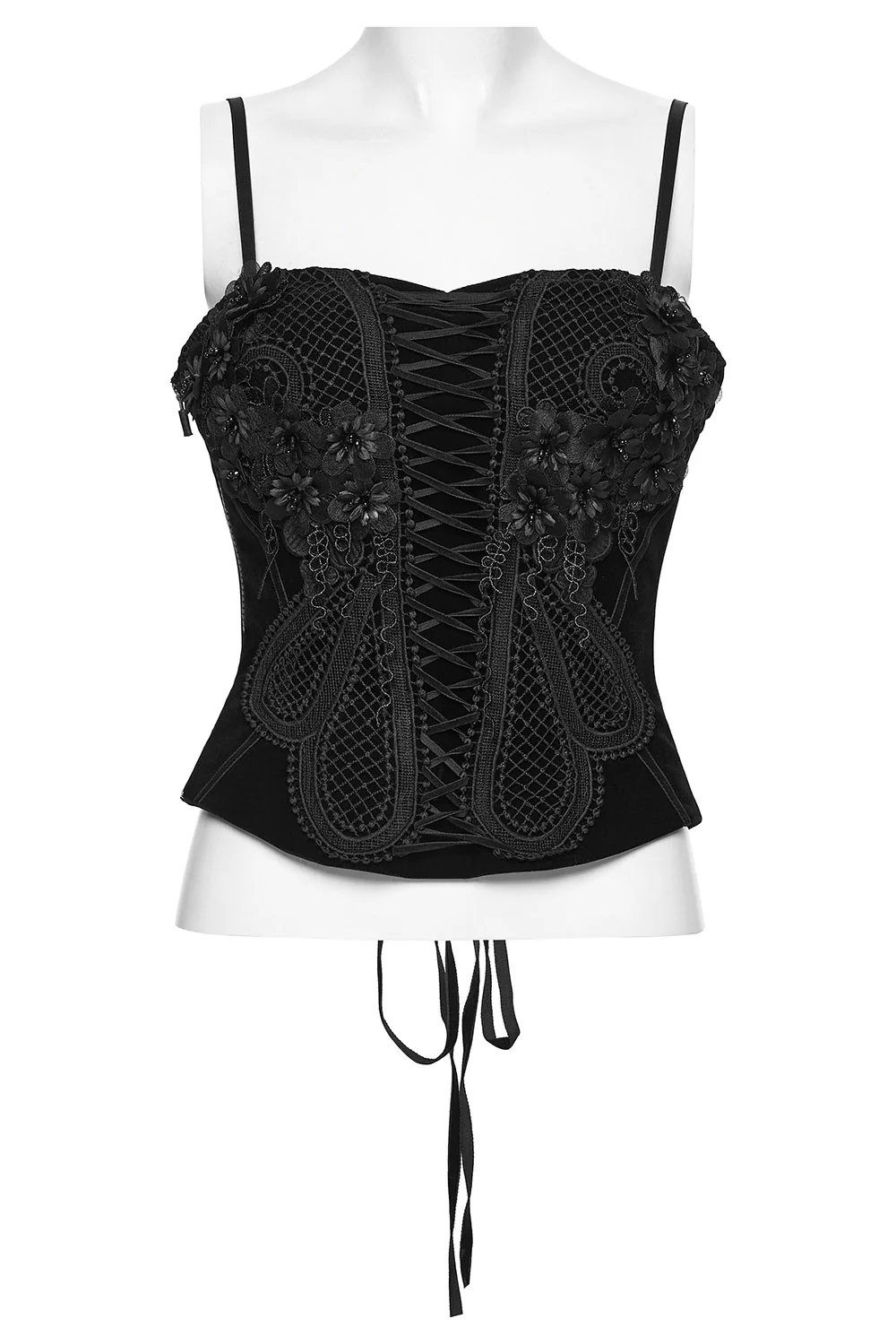 Floral Fables Lace-Up Bustier - Image 6