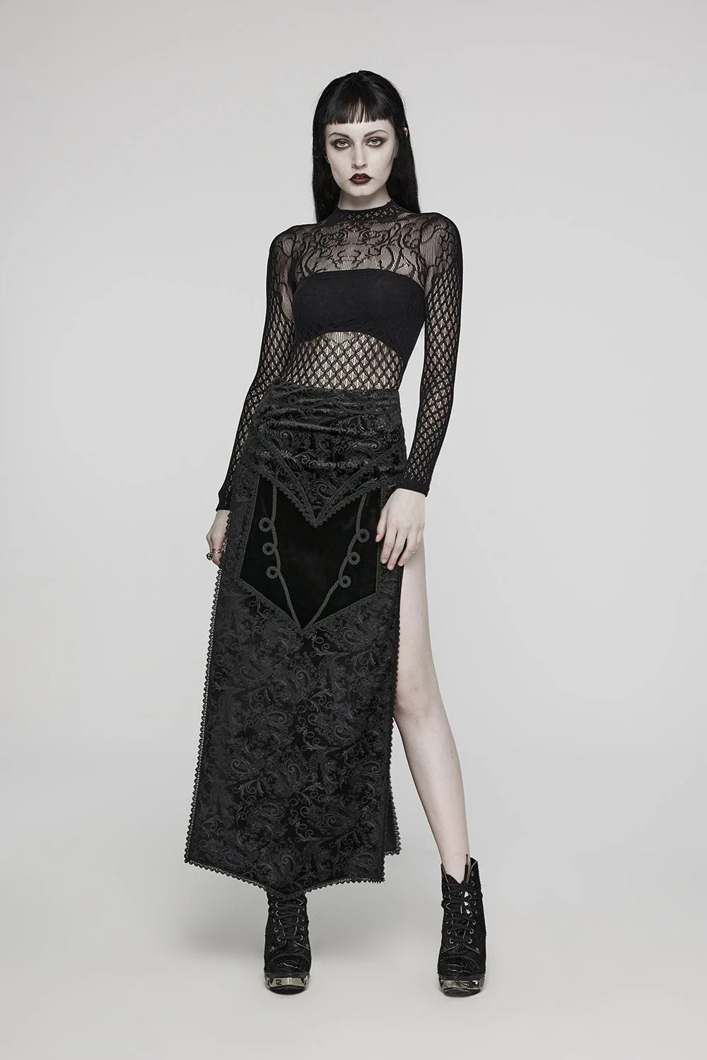 Foolish Mortal Backless Mesh Dress - Image 6