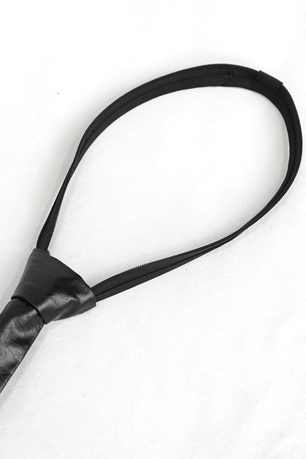 Funeral Wake Leather Necktie - Image 5